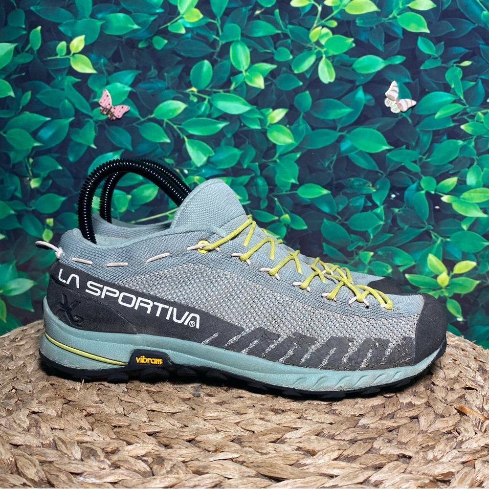La Sportiva tx2 grey approach climbing hiking shoes